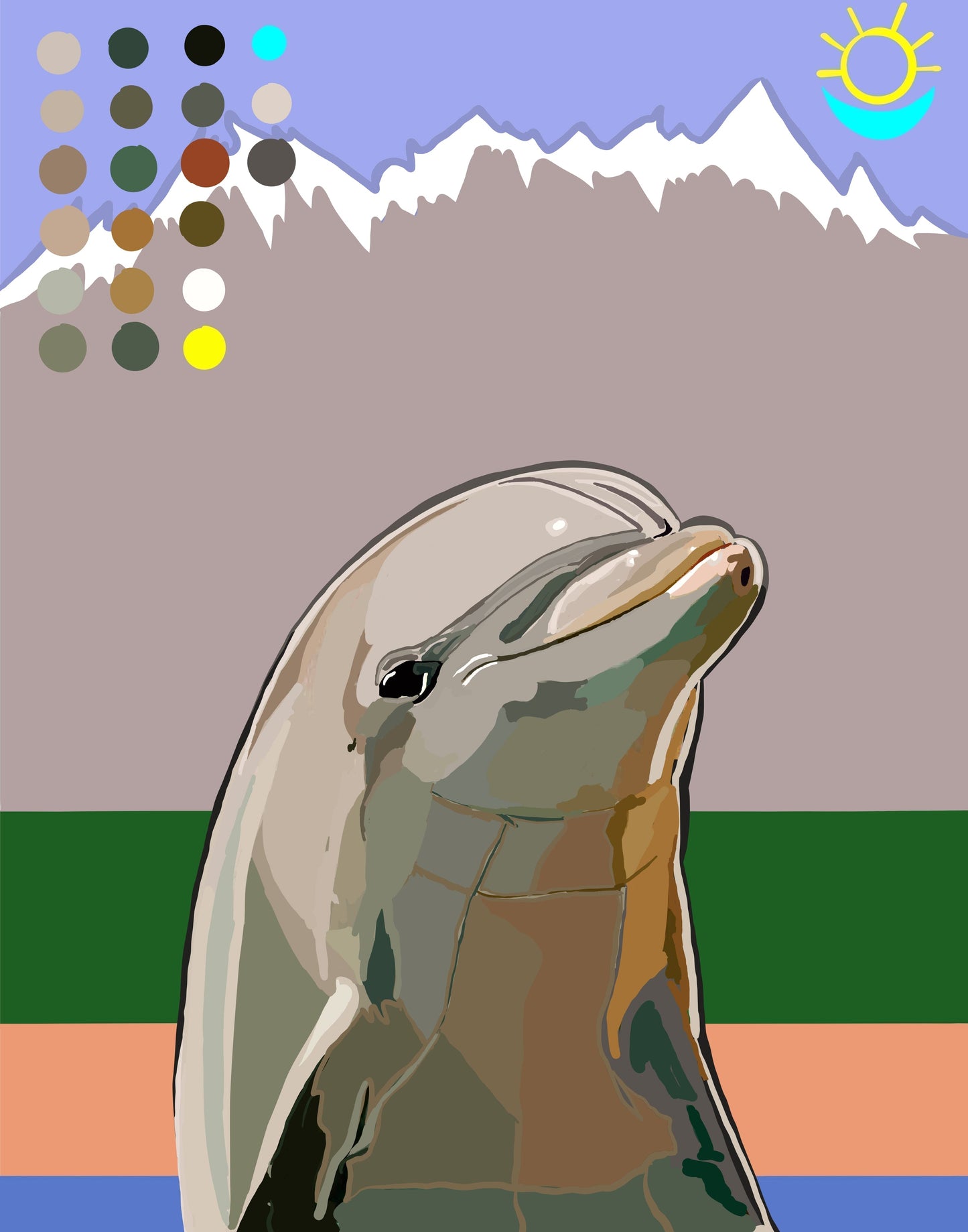 9. Dolphin Mountain Heavyweight “T”